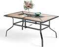 Sophia & William Rectangular Outdoor Dining Table by SophiaWilliam