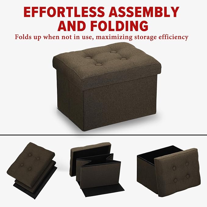 LINMAGCO Ottoman Storage Ottoman - Image 4