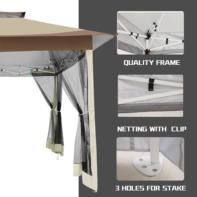COBIZI 12x12 Pop Up Gazebo On Clearance - Image 4