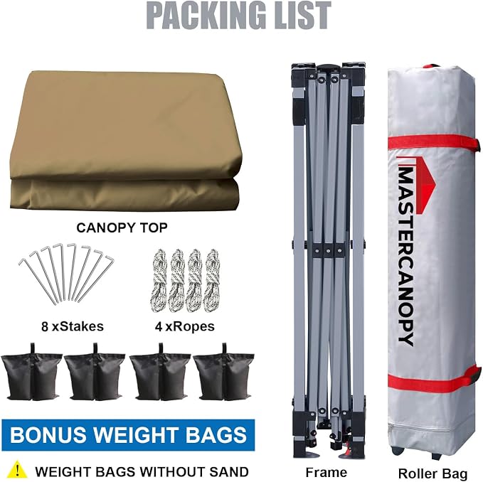 MASTERCANOPY Durable Pop-up Canopy Tent - Image 5