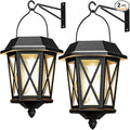 Solar Lanterns Outdoor Waterproof, Hanging Solar Lights by TEKLAPS