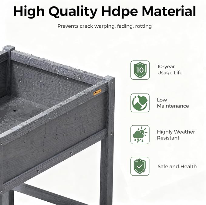 TT Nature HDPE Raised Garden Bed - Image 4