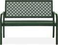 Best Choice Products Outdoor Bench 2-Person Metal Steel Benches Furniture by BestChoiceProducts