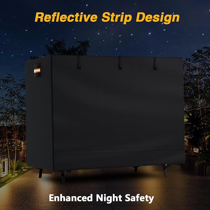 Outdoor Swing Cover, 3 Triple Seater 420D Waterproof Patio Porch Swing Cover - Image 7