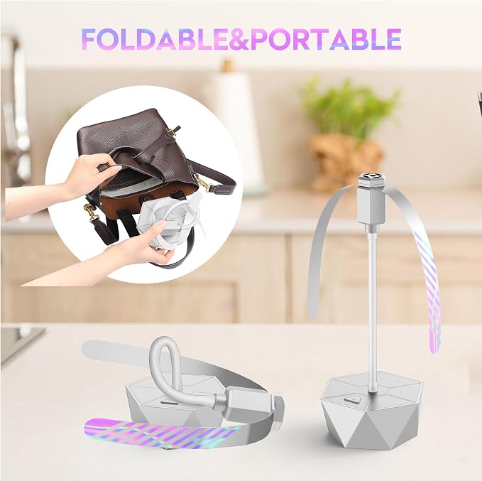 Fly Fans for Tables, Fly Repellent Fan Outdoor Indoor Keep Flies Away, - Image 2
