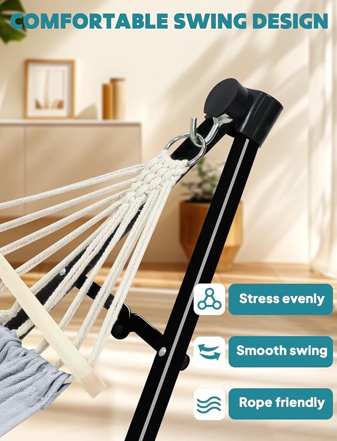 Anyoo 2 in 1 Hammock and Swinging Chair - Image 6