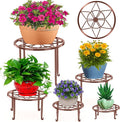 5 Pack Metal Plant Stands for Multiple Plant, Heavy Duty Flower Pot Stands for by Autopromake