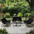 Crestlive Products Outdoor Loveseat 3PCS, Outdoor Sofa Set, All-Weather Boho by CrestliveProducts
