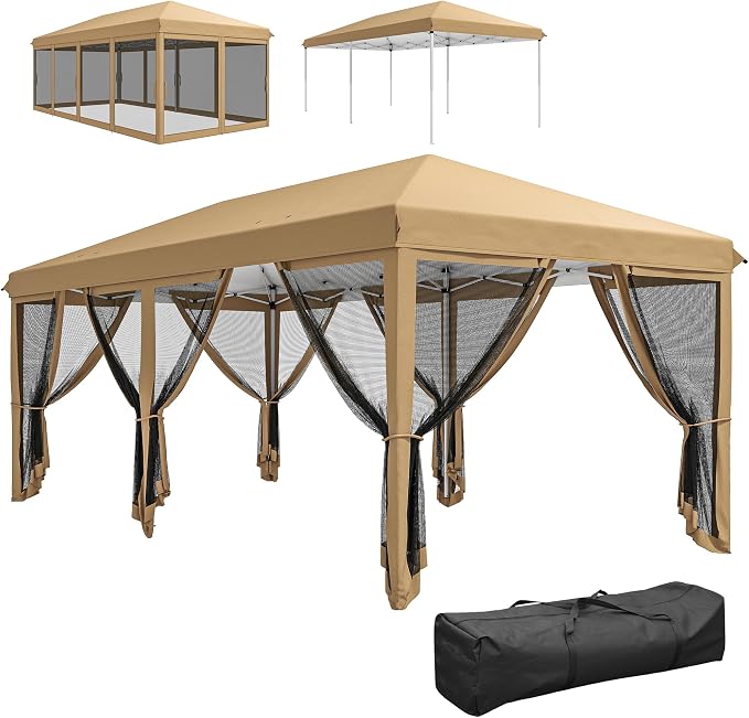 Outsunny 10' x 20' Pop Up Canopy Tent by Outsunny