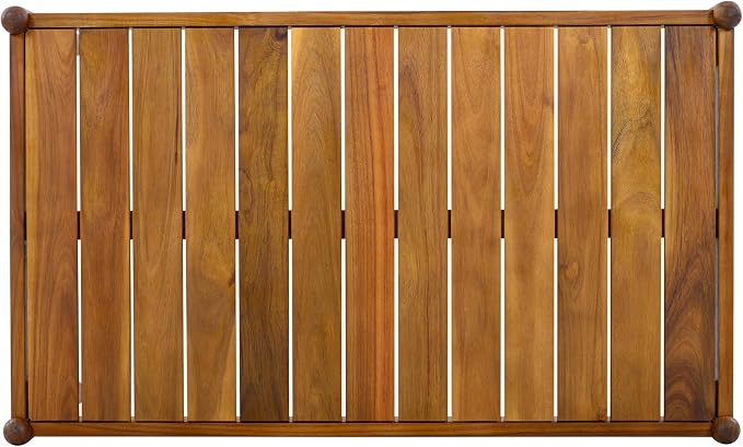 Christopher Knight Home Lenor Patio Acacia Wood Coffee Table, Solid Wood - Image 7