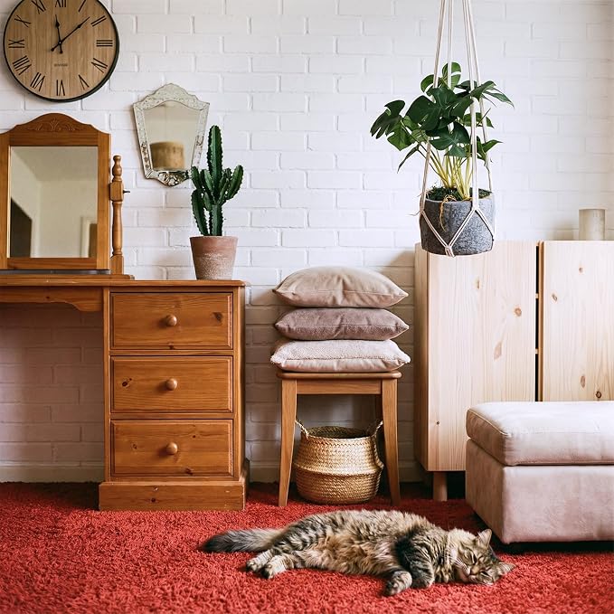 2 Pcs Hanging Planter Macrame Plant Hanger - Image 3
