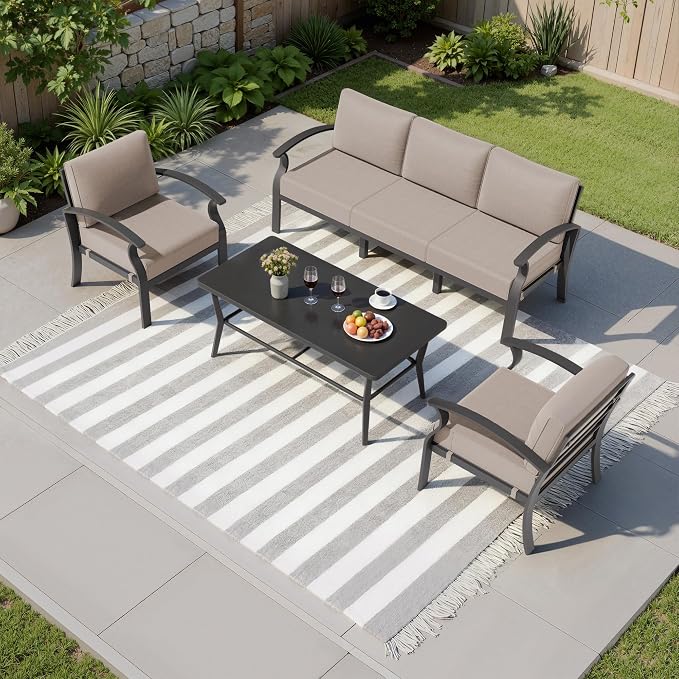 Kullavik Aluminum Patio Furniture Set by KULLAVIK