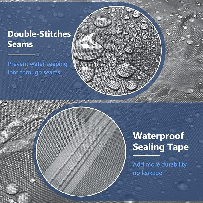 STARTWO Outdoor Furniture Cover Waterproof, 4 Piece Patio Furniture Set Cover - Image 3