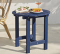 Y&M Outdoor Side Table, Waterproof Four-Legged Round Entryway End Table by YM
