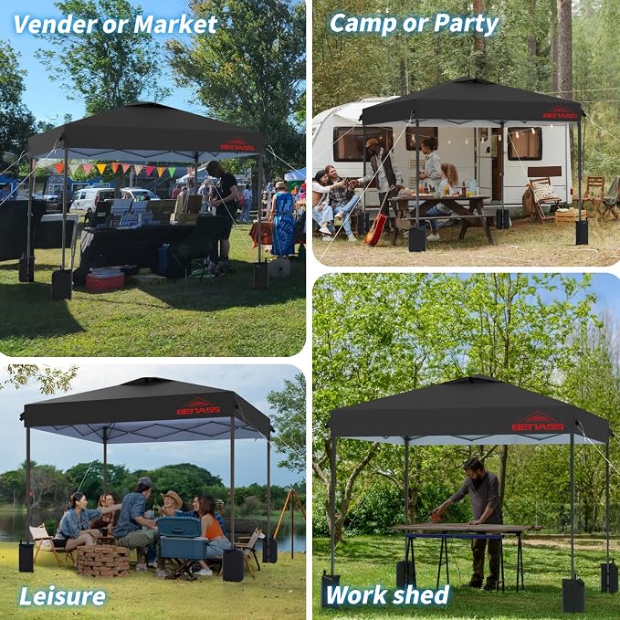 10x10 Pop Up Canopy, Easy Up Canopy Tent, Heavy Duty Tents - Image 8