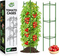 Halatool 2 Pack Tomato Cages for Garden, Garden Stakes Tomato Trellis for Pots by HALATOOL