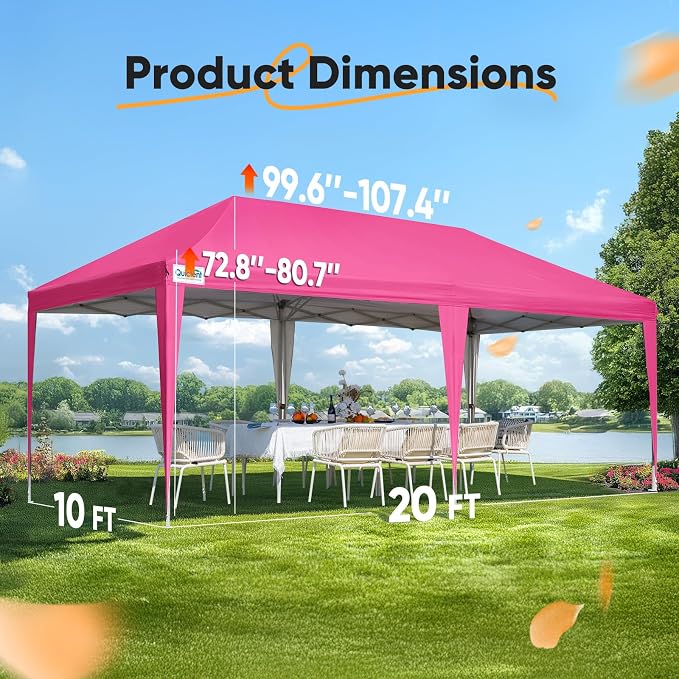Quictent 10x20 Pop up Canopy - Image 7