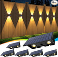 Solar Fence Lights by UGDLUCK