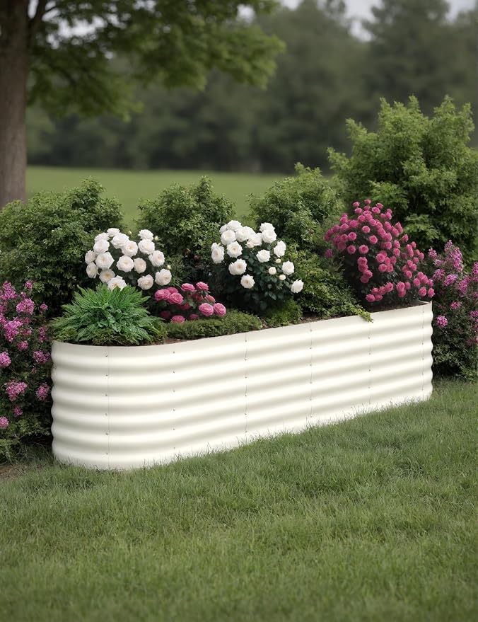 2 Pcs Raised Garden Beds Outdoor 8x2x1.5 ft - Image 8