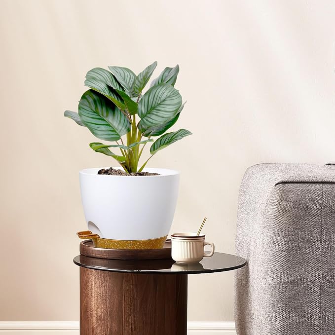 12/10/9 inch Large Self Watering Pots, Plant Pots - Image 6