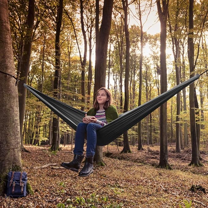 Grassman Camping Hammock Double & Single Portable Hammock - Image 9