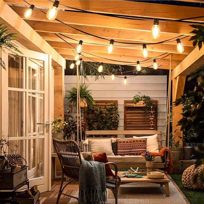 192FT LED Outdoor String Lights, Patio Lights - Image 5