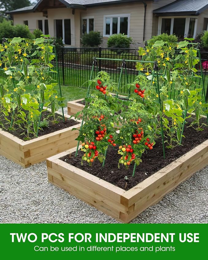 4 Pack Cucumber Trellis, Garden Trellis - Image 7