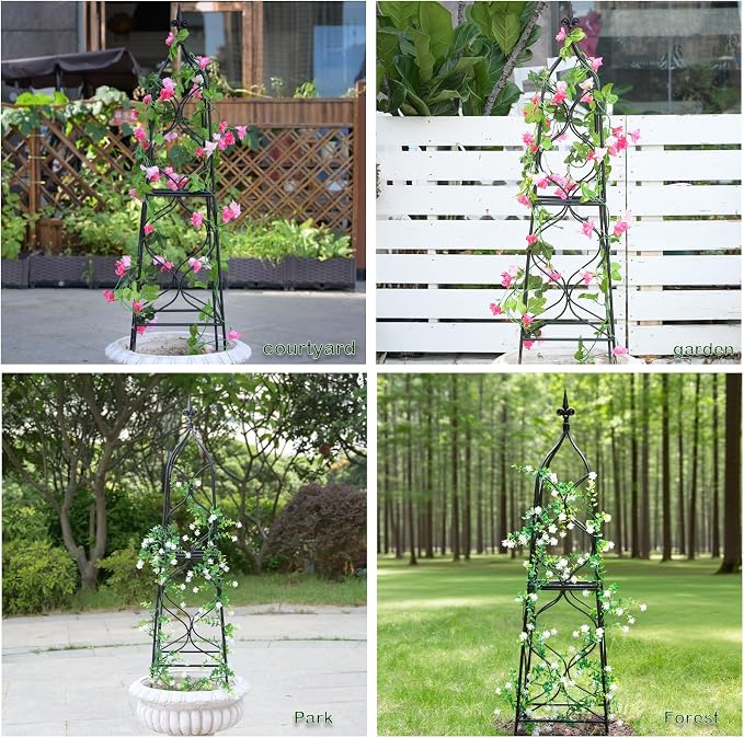 Obelisk Trellis for Garden - Image 6