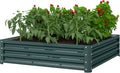 Outsunny Galvanized Raised Garden Bed, by Outsunny