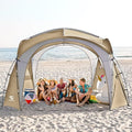 Beach Tent 12 X 12ft Large UPF50+ Pop Up Canopy by UNICAMPER