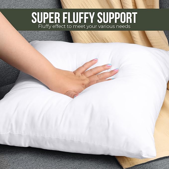 Utopia Bedding Throw Pillows – 22 x 22 Inches Down Alternative Pillows - Image 5