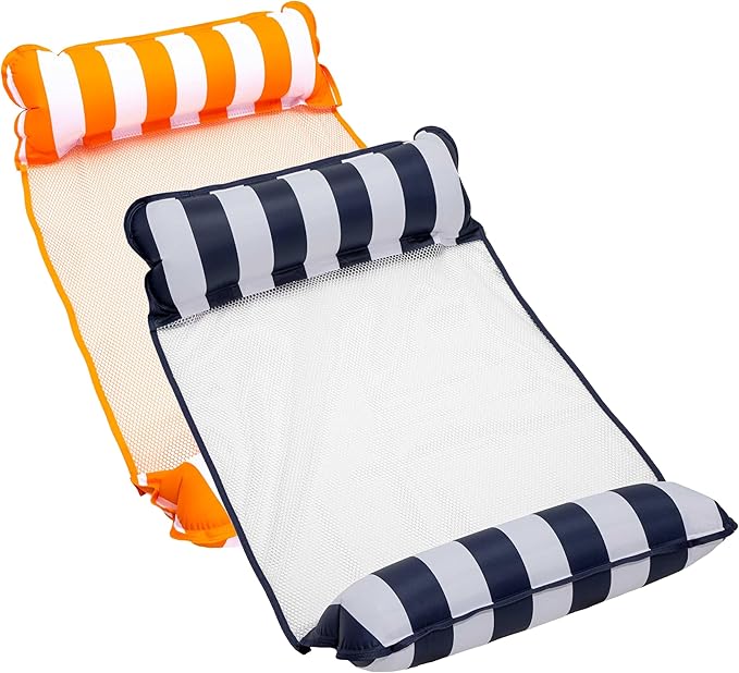 Aqua Original 4-in-1 Monterey Hammock Pool Float & Water Hammock – Multi-Purpose by Aqua