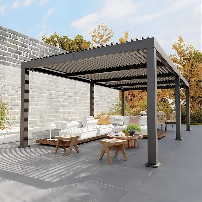 Garvee Louvered Pergola by Garvee