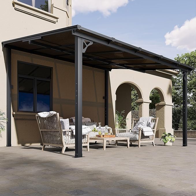Aoxun 10' x 12' Gazebo for Patio, Gazebo Pergola - Image 8