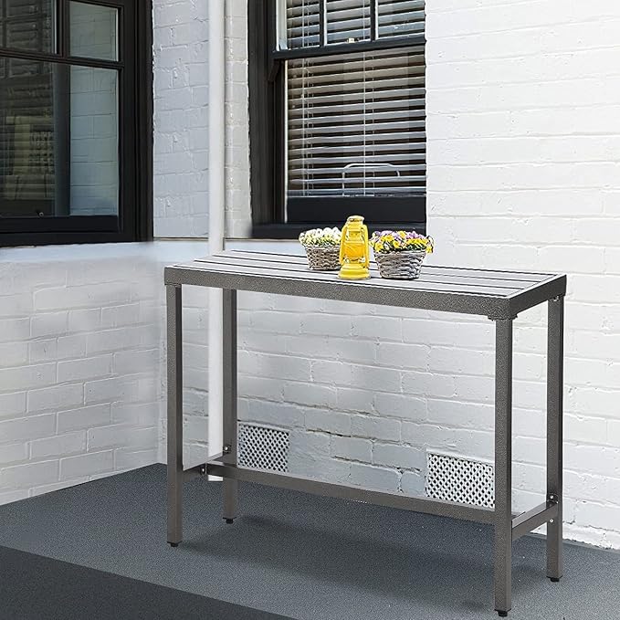 Outdoor Patio Counter Height Bar Table - Image 5