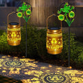 2 Packs Frog Solar Lanterns Outdoor Waterproof by EDOF