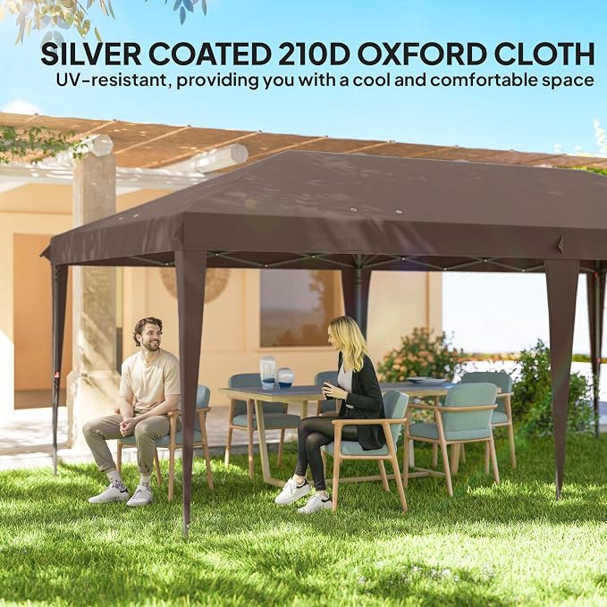 Outsunny 10' x 20' Pop Up Canopy Tent - Image 5
