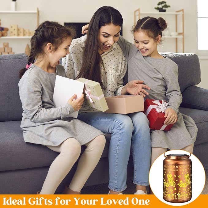 2 Packs Butterfly Solar Lanterns Outdoor Waterproof, Birthday Gifts - Image 7