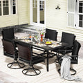 LEVELEVE 7 Piece Outdoor Patio Dining Set by Enjoyyourlife