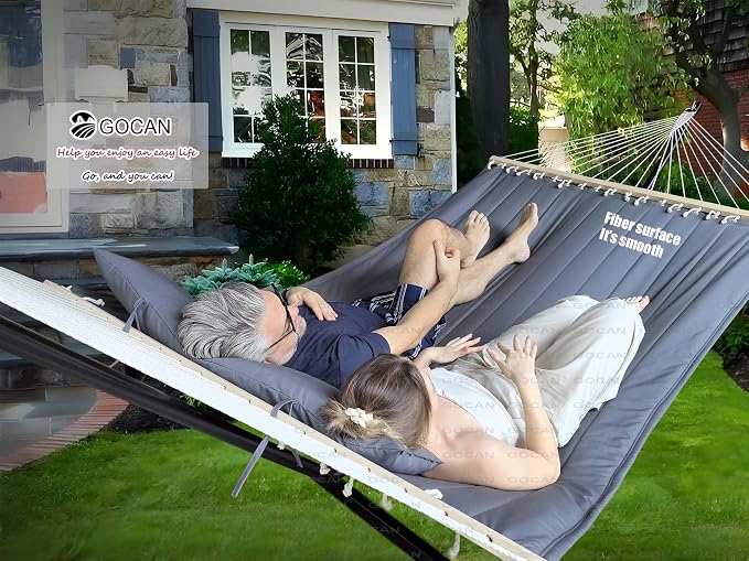 Quilted Fabric Double Hammock Won't flip - Image 5