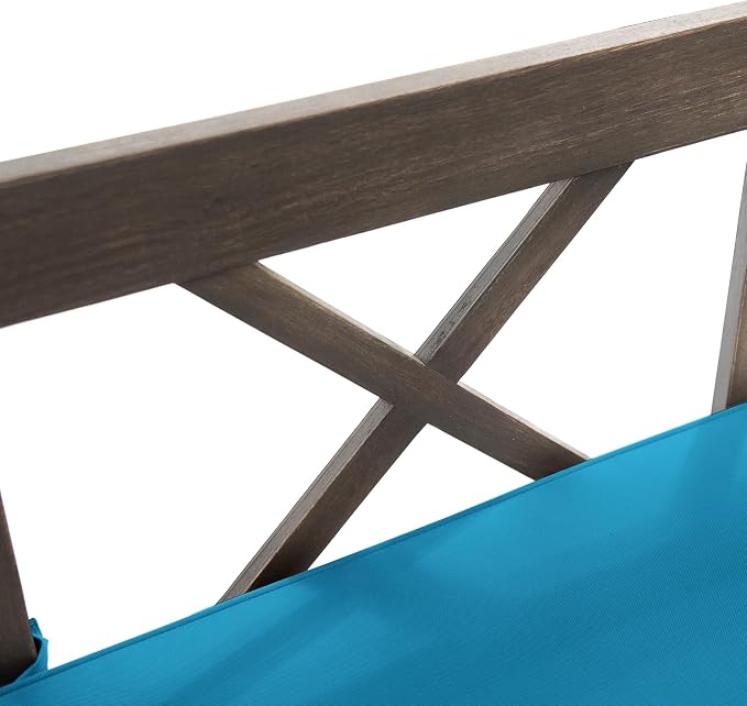 Christopher Knight Home Gary Patio Convertible Couch, Wooden Outdoor Daybed - Image 10