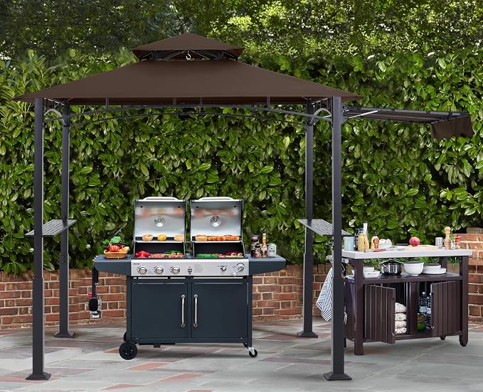 ABCCANOPY Grill Gazebo with Extra Awning - Image 7