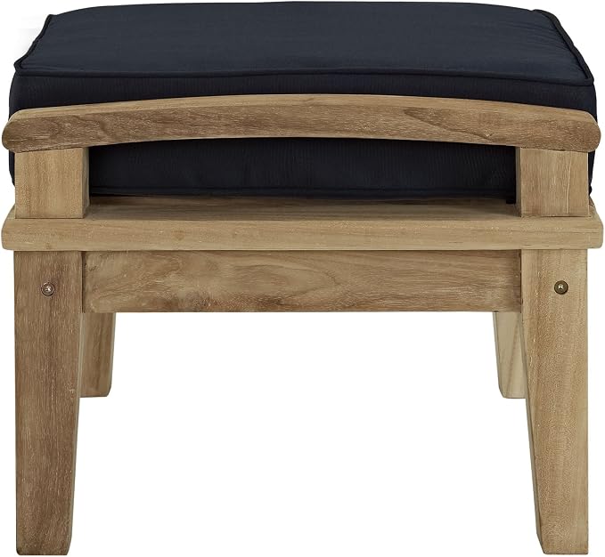 Modway EEI-1152-NAT-NAV-SET Marina Premium Grade A Teak Wood Outdoor Patio - Image 4