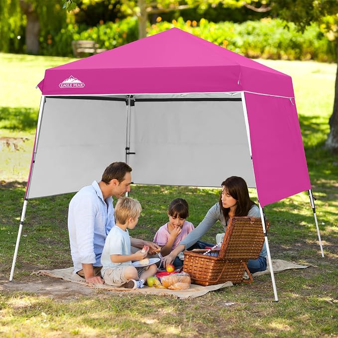 EAGLE PEAK Day Tripper 8x8 Aluminum Super-Lightweight Slant Leg Pop Up Canopy - Image 8