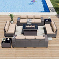 ALAULM 13 Pieces Patio Furniture Set by ALAULM