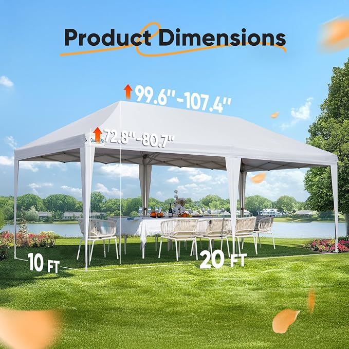Quictent 10x20 Pop up Canopy - Image 6