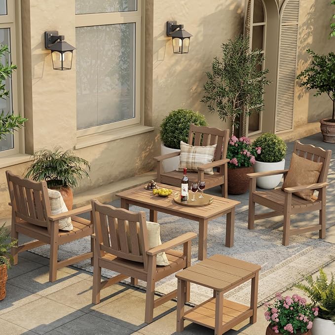 Stoog 3-Piece All-Weather Garden Chairs Set of 2 - Image 2