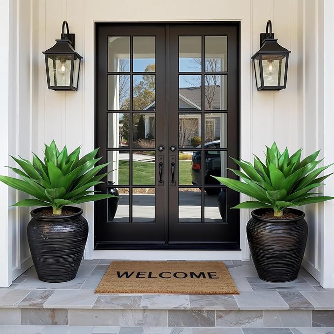 Ivydale Outdoor Faux Plants, Large Fake Plants Realistic Greenery UV Resistant - Image 4