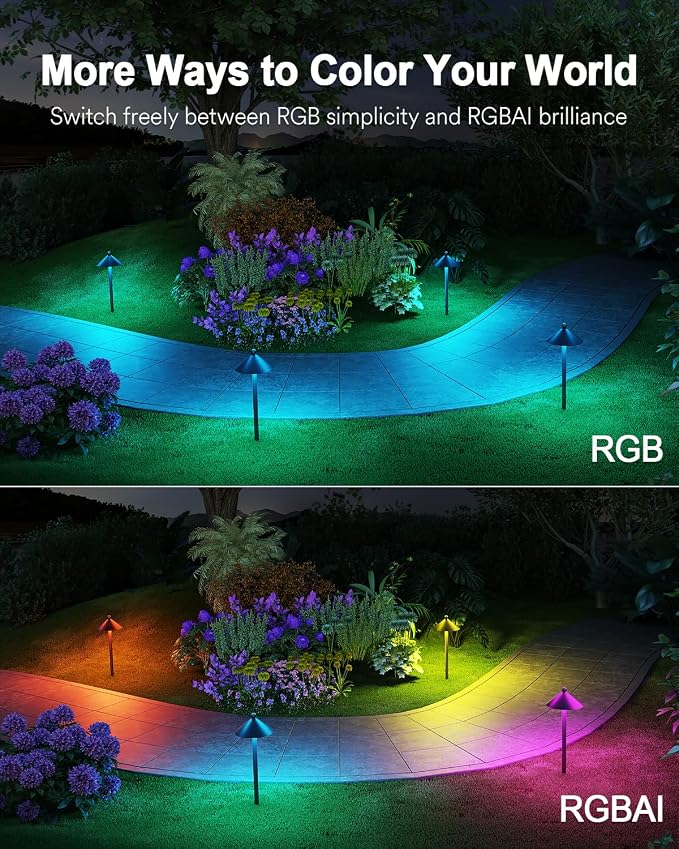 Lumary Smart Low Voltage Pathway Lights 24V 2000LM, Landscape Path Lights - Image 2