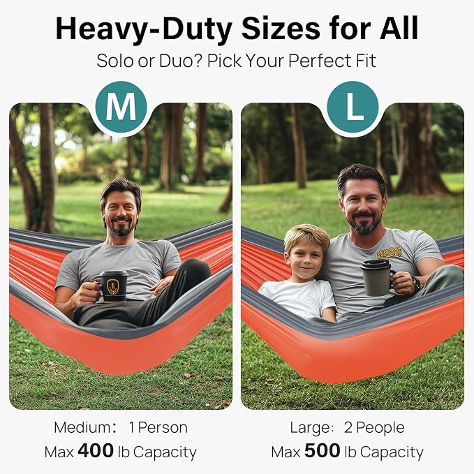 Kootek Camping Hammock, Portable Hammocks - Image 2
